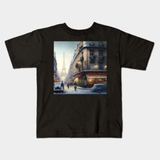 Christmas in town square VI Kids T-Shirt